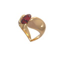 Set Lily Heart Ring