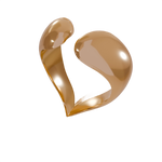 Lily Heart Ring