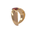 Set Lily Heart Ring