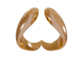 Lily Heart Ring
