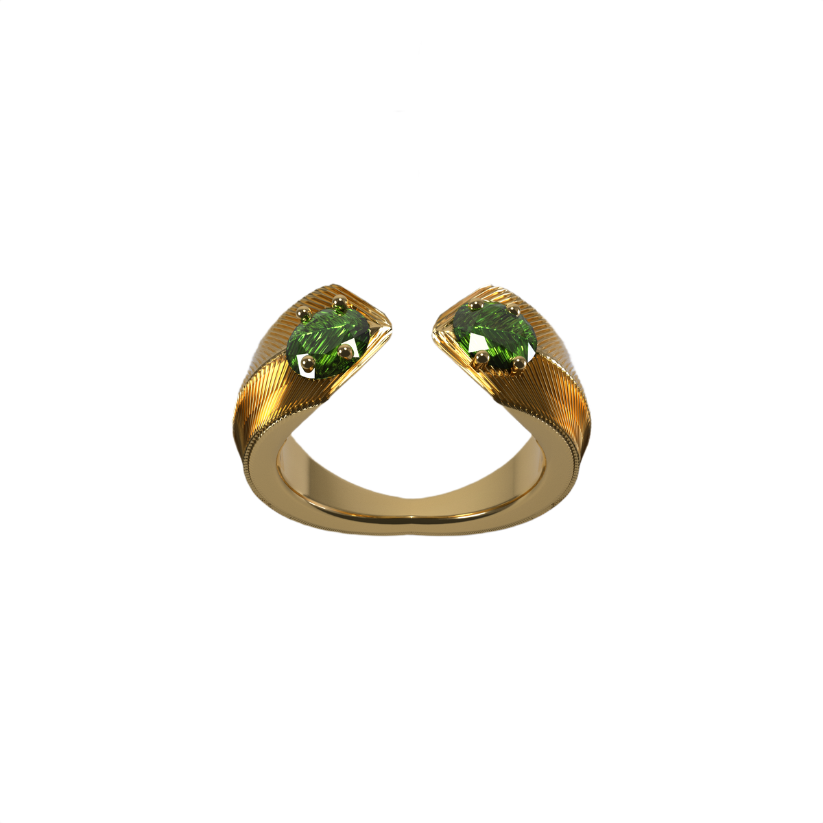 Vif d’Or Sertie MAYYT – bague de joaillerie symbolique – vue 1