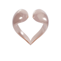 Lily Heart Ring