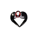 Set Lily Heart Ring